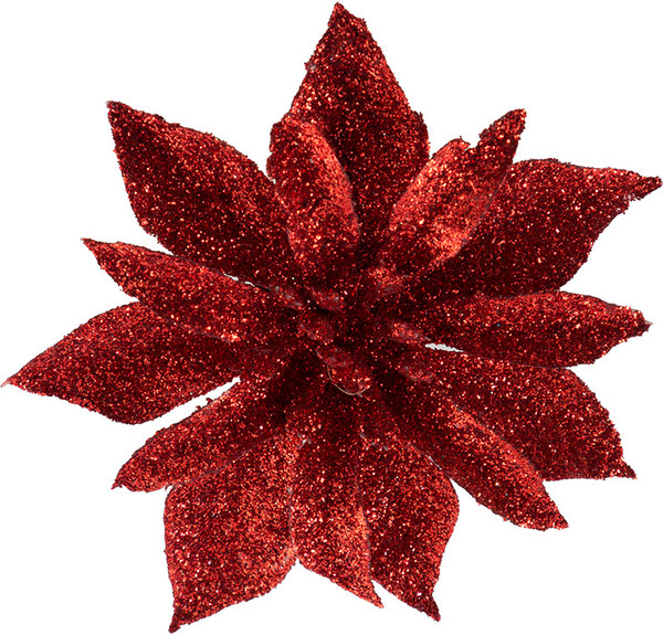 Изображение товара Набор елочных игрушек Волшебная страна Цветок / 007792 (3шт, красный)