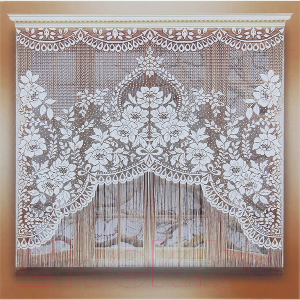 Изображение товара Гардина Лента 1038068 (169x162, белый)