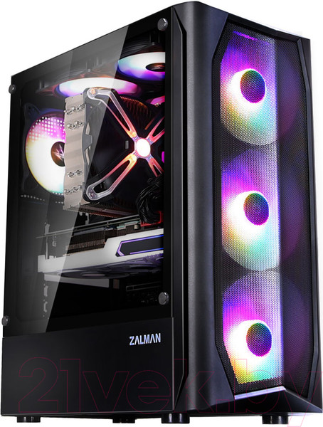 Изображение товара Корпус для компьютера Zalman N4 (черный)