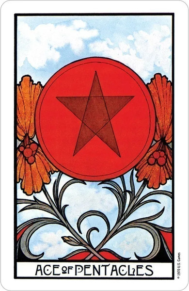 Изображение товара Гадальные карты U.S. Games Systems Aquarian Tarot Deck / AQ78