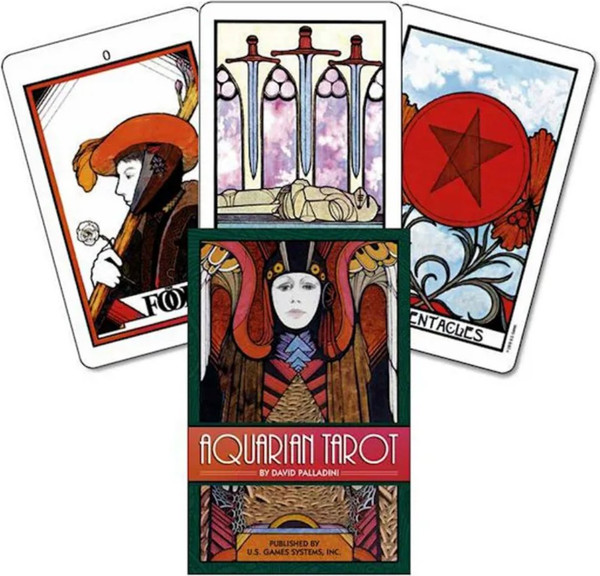 Изображение товара Гадальные карты U.S. Games Systems Aquarian Tarot Deck / AQ78