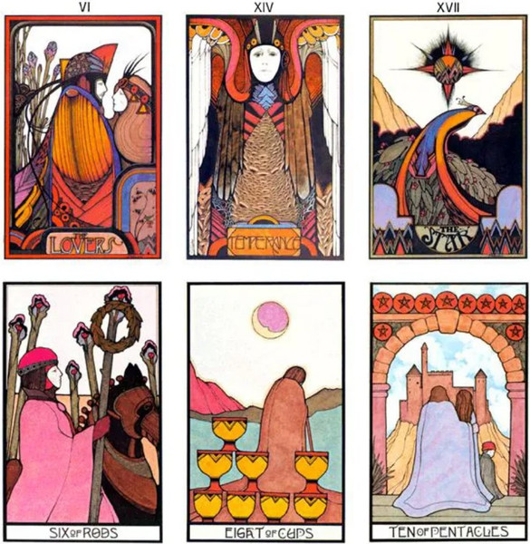 Изображение товара Гадальные карты U.S. Games Systems Aquarian Tarot Deck / AQ78