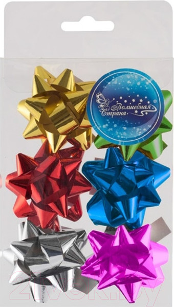 Изображение товара Набор для оформления подарков Волшебная страна Бант Рождественский / 007711