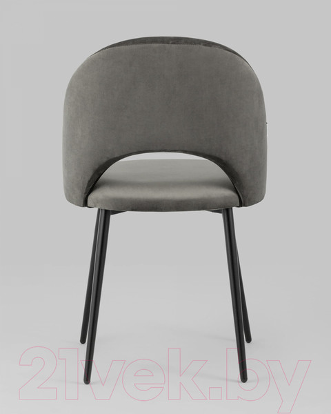 Изображение товара Стул Stool Group Меган / AV 415-H18-08(P) (велюр темно-серый)
