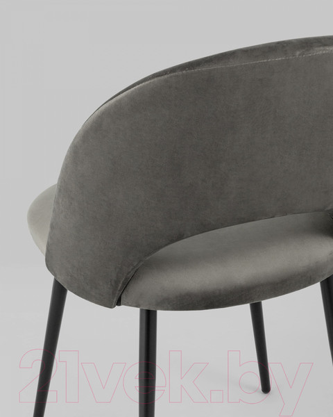 Изображение товара Стул Stool Group Меган / AV 415-H18-08(P) (велюр темно-серый)