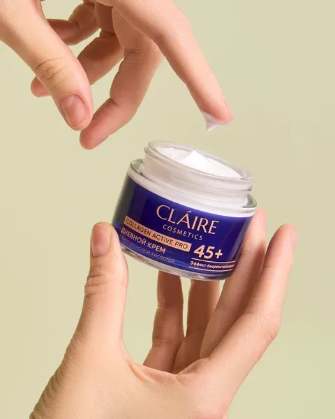 Изображение товара Крем для лица Claire Collagen Active Pro дневной 45+ (50мл)