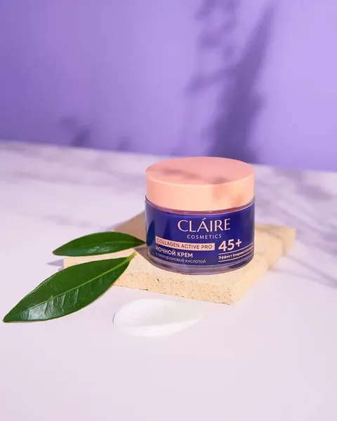 Изображение товара Крем для лица Claire Collagen Active Pro ночной 45+ (50мл)