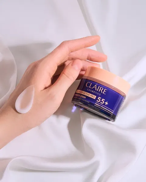 Изображение товара Крем для лица Claire Collagen Active Pro ночной 55+ (50мл)