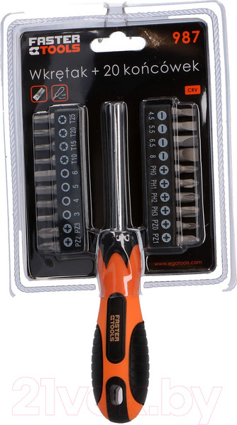 Изображение товара Отвертка Faster Tools 987