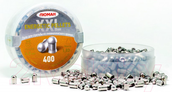 Изображение товара Пульки для пневматики Люман Energetic Pellets XXL 1.03г (400шт)
