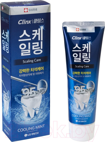 Изображение товара Зубная паста Perioe Против образования зубного камня Clinx Cooling Mint (100г)