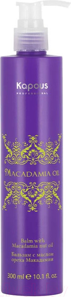 Изображение товара Бальзам для волос Kapous Macadamia Oil с маслом ореха макадамии / 2790 (300мл)