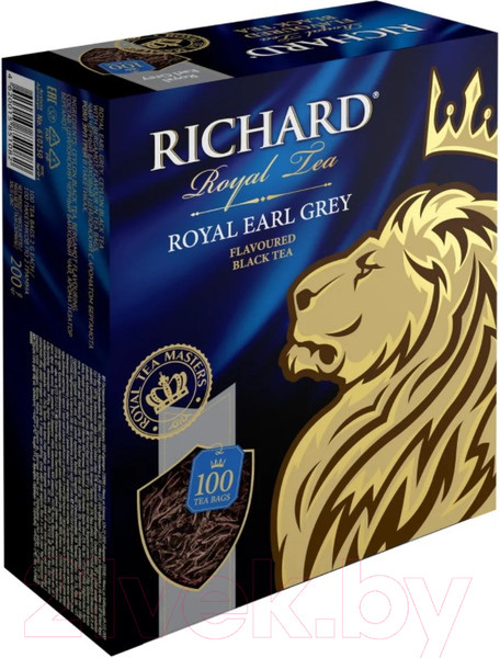 Изображение товара Чай пакетированный Richard Royal Earl Grey / 610250 (100пак)