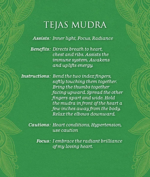 Изображение товара Гадальные карты U.S. Games Systems Mudras for Awakening the Energy Body / MAEB40