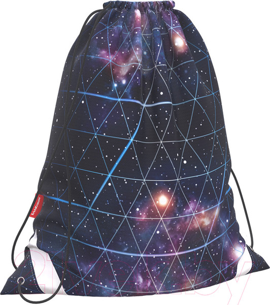 Изображение товара Мешок для обуви Erich Krause Blue Stardust / 52106