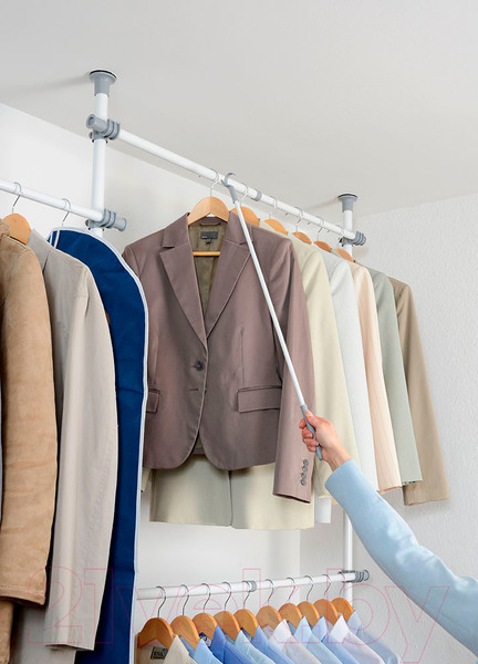 Изображение товара Стойка для одежды Sheffilton SHT-WR22 (белый)