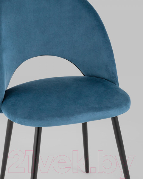 Изображение товара Стул Stool Group Меган / AV 415-H58-08(P) (велюр пыльно-синий)