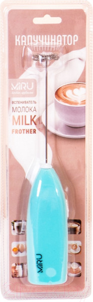 Изображение товара Вспениватель молока Miru Milk Frother KA044 (светло-голубой)