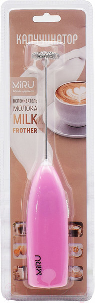 Изображение товара Вспениватель молока Miru Milk Frother KA044 (светло-розовый)