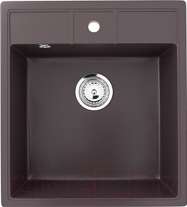 Изображение товара Мойка кухонная Ulgran U-406 (345 шоколад)