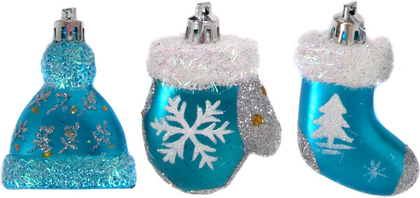 Изображение товара Набор елочных игрушек Волшебная страна Промо PRO3-P / 102144 (3шт)