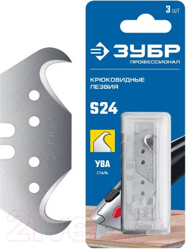 Изображение товара Набор сменных лезвий Зубр 09714-24-3