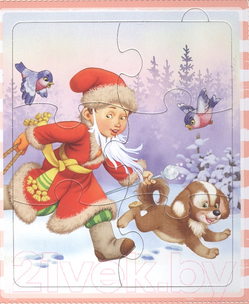 Изображение товара Книга-пазл АСТ В лесу родилась елочка (Шваров В.В.)