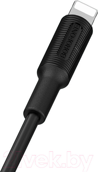 Изображение товара Кабель Borofone BX1 USB Lightning 1/50/200 (черный)