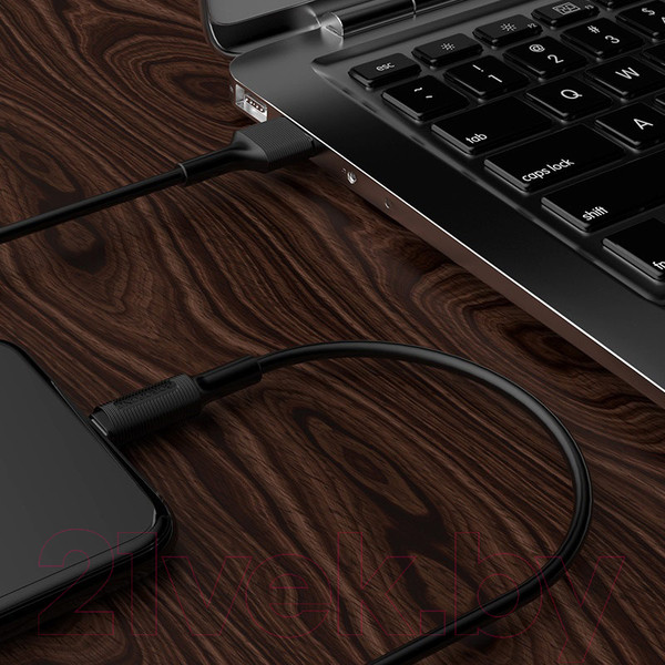 Изображение товара Кабель Borofone BX1 USB Lightning 1/50/200 (черный)