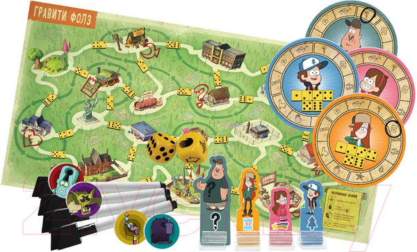 Изображение товара Настольная игра Мир Хобби Гравити Фолз: Бесконечное лето / 915401