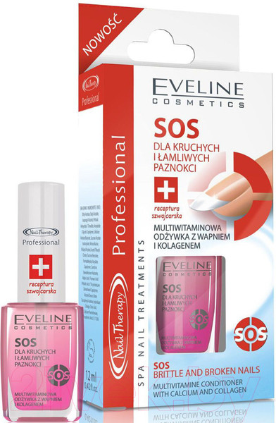 Изображение товара Средство для укрепления ногтей Eveline Cosmetics Nail Therapy Professional SOS
