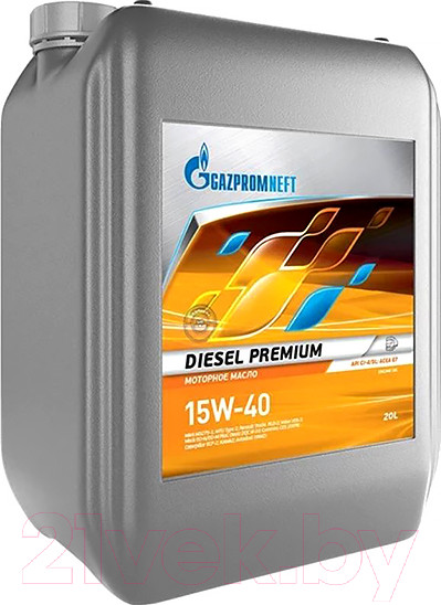 Изображение товара Моторное масло Gazpromneft Diesel Premium 15W40 / 253141971 (20л)