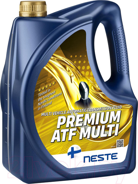 Изображение товара Трансмиссионное масло Neste Premium ATF Multi / 216645 (4л)