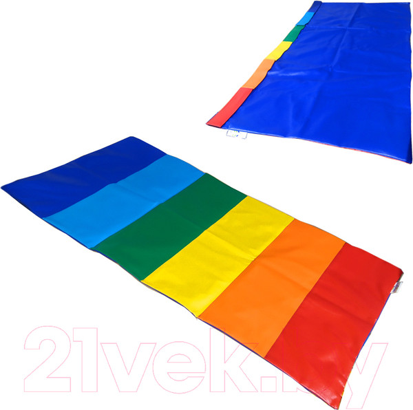 Изображение товара Гимнастический мат Dinamika ZSO-003375 (1.2x0.6, винилискожа)