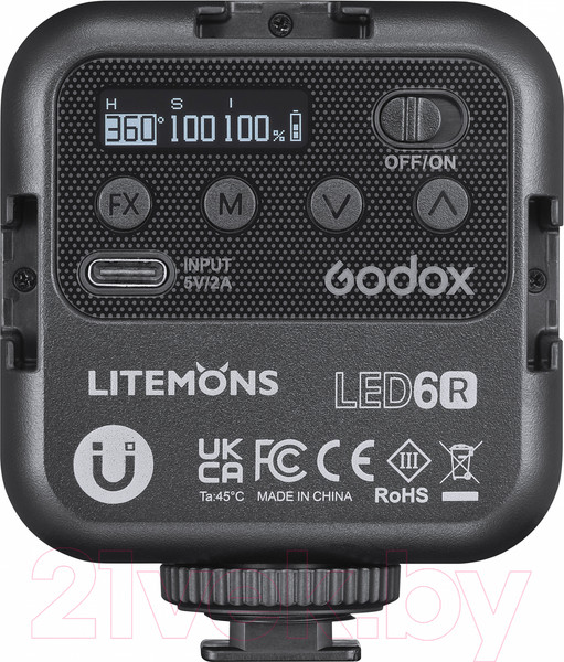 Изображение товара Осветитель студийный Godox Litemons LED6R RGB / 28511