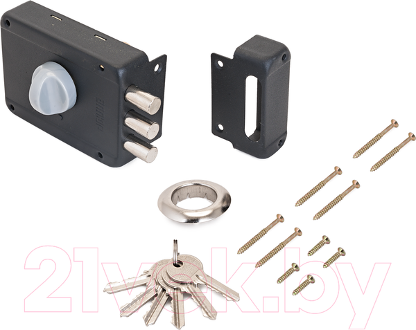 Изображение товара Замок накладной Аллюр ЗН 1-3-2