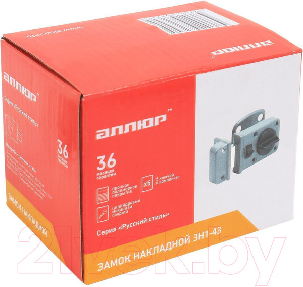 Изображение товара Замок накладной Аллюр ЗН1-43