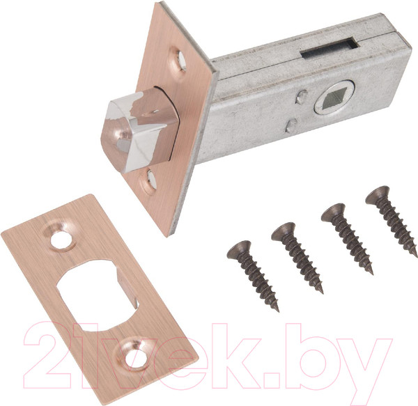 Изображение товара Защелка врезная Аллюр АРТ LB45-6 АС (старая медь)