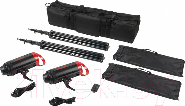 Изображение товара Комплект оборудования для фотостудии Falcon Eyes Sprinter LED 2200-SB Kit / 28549