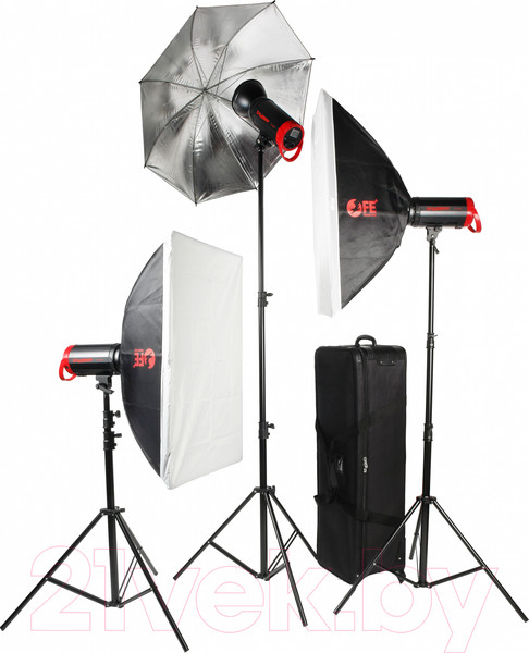 Изображение товара Комплект оборудования для фотостудии Falcon Eyes Sprinter LED 3300-SBU Kit / 28551