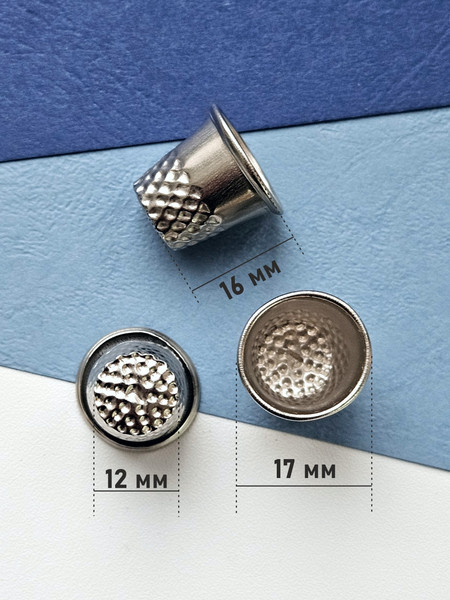 Изображение товара Наперсток для шитья Фирма Гамма №7 NGS-01 (5шт)