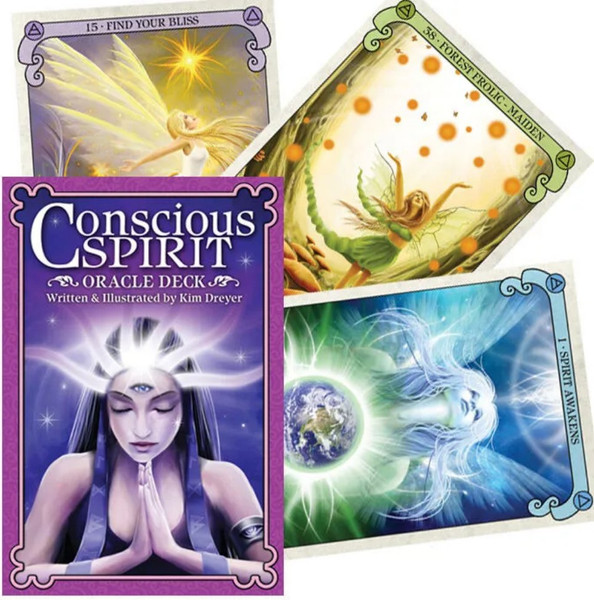 Изображение товара Гадальные карты U.S. Games Systems Conscious Spirit Oracle Deck / CSO44