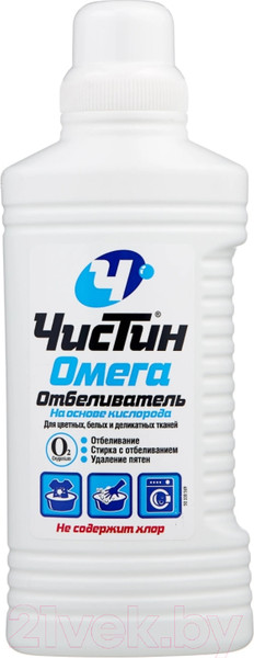 Изображение товара Отбеливатель Чистин Омега без хлора (950г)