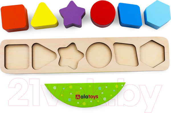 Изображение товара Сортер Alatoys Геометрик / БЛ07