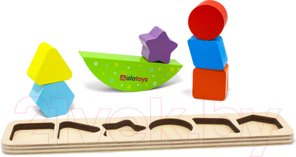 Изображение товара Сортер Alatoys Геометрик / БЛ07