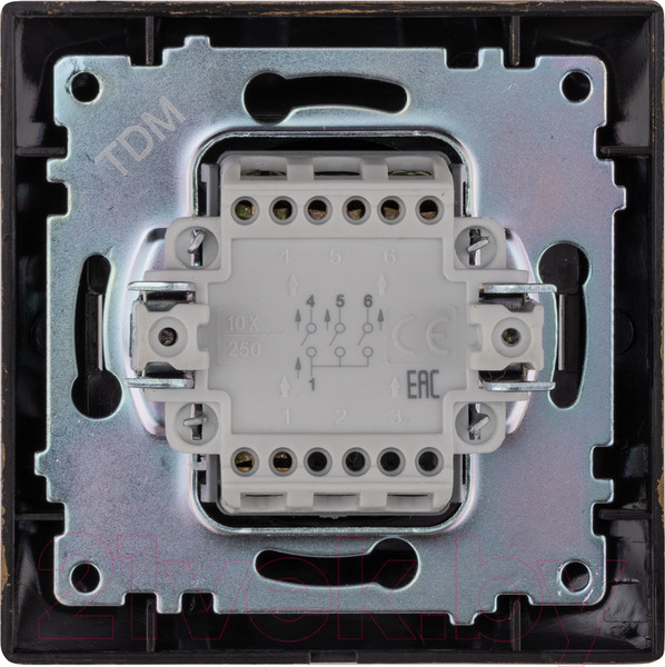 Изображение товара Выключатель TDM Лама SQ1815-0745 (старинная бронза)