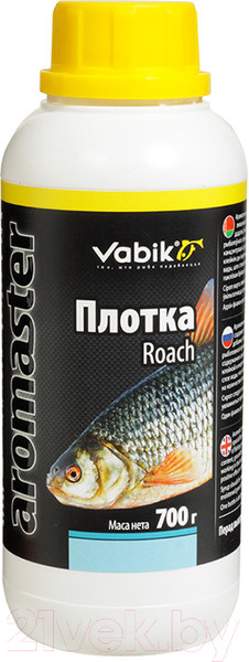 Изображение товара Ароматизатор рыболовный Vabik Aromaster Плотва / 6522 (500мл)