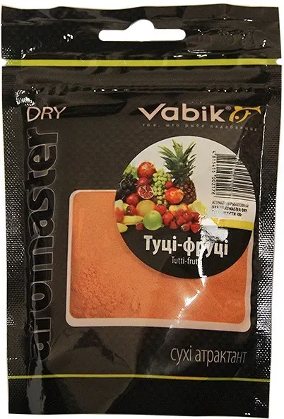 Изображение товара Ароматизатор рыболовный Vabik Aromaster-Dry Тутти-фрутти / 6610 (100г)