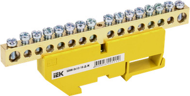 Изображение товара Шина нулевая IEK YNN10-812-16D-K05