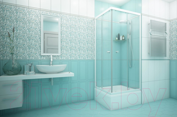 Изображение товара Душевой уголок МетаКам Universal 90x90 / KKS_011749 (прозрачное стекло)